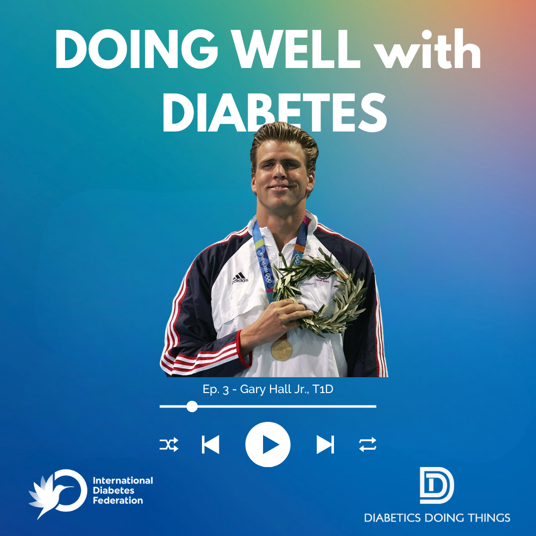 Episode 312 - 10-Time Olympic Medalist Gary Hall Jr.’s Journey with Diabetes episode artwork