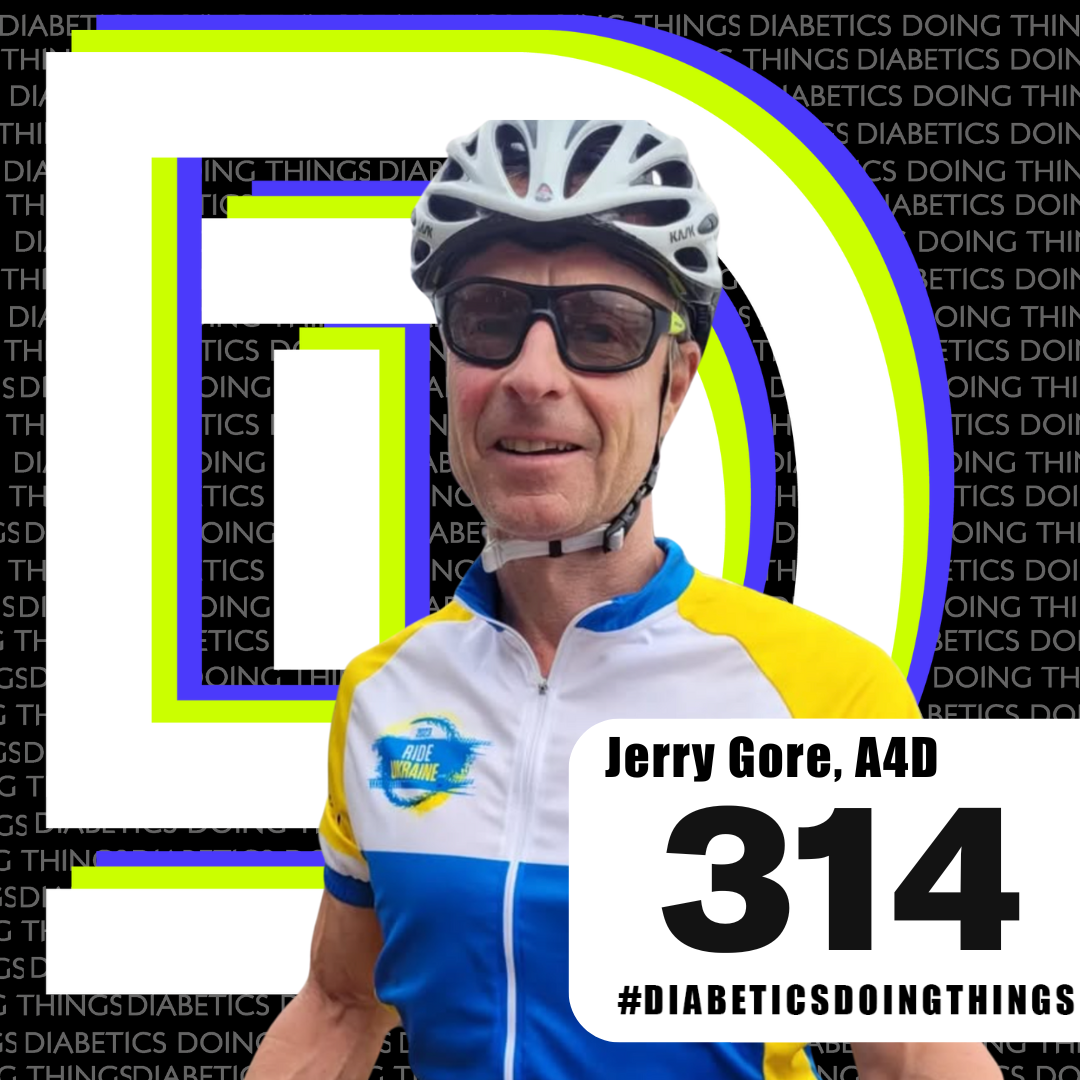 Episode 314 - Help T1Ds in Myanmar with Jerry Gore Action 4 Diabetes episode artwork