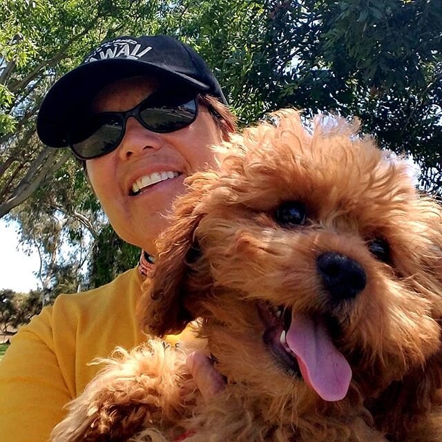 We are so grateful for this amazing woman/doggie lover, Leslie (who I also happen to call Mom 😊), as she has been assisting in caring for our furry pals! The pups just adore her (I know they can sense her love for them ❤). Our fur friends are gettin