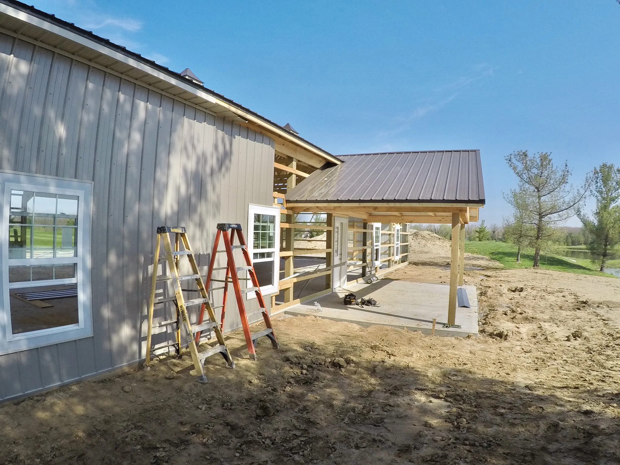 The Golf Course Pole Barn Amelia And New Richmond Ohio Pole