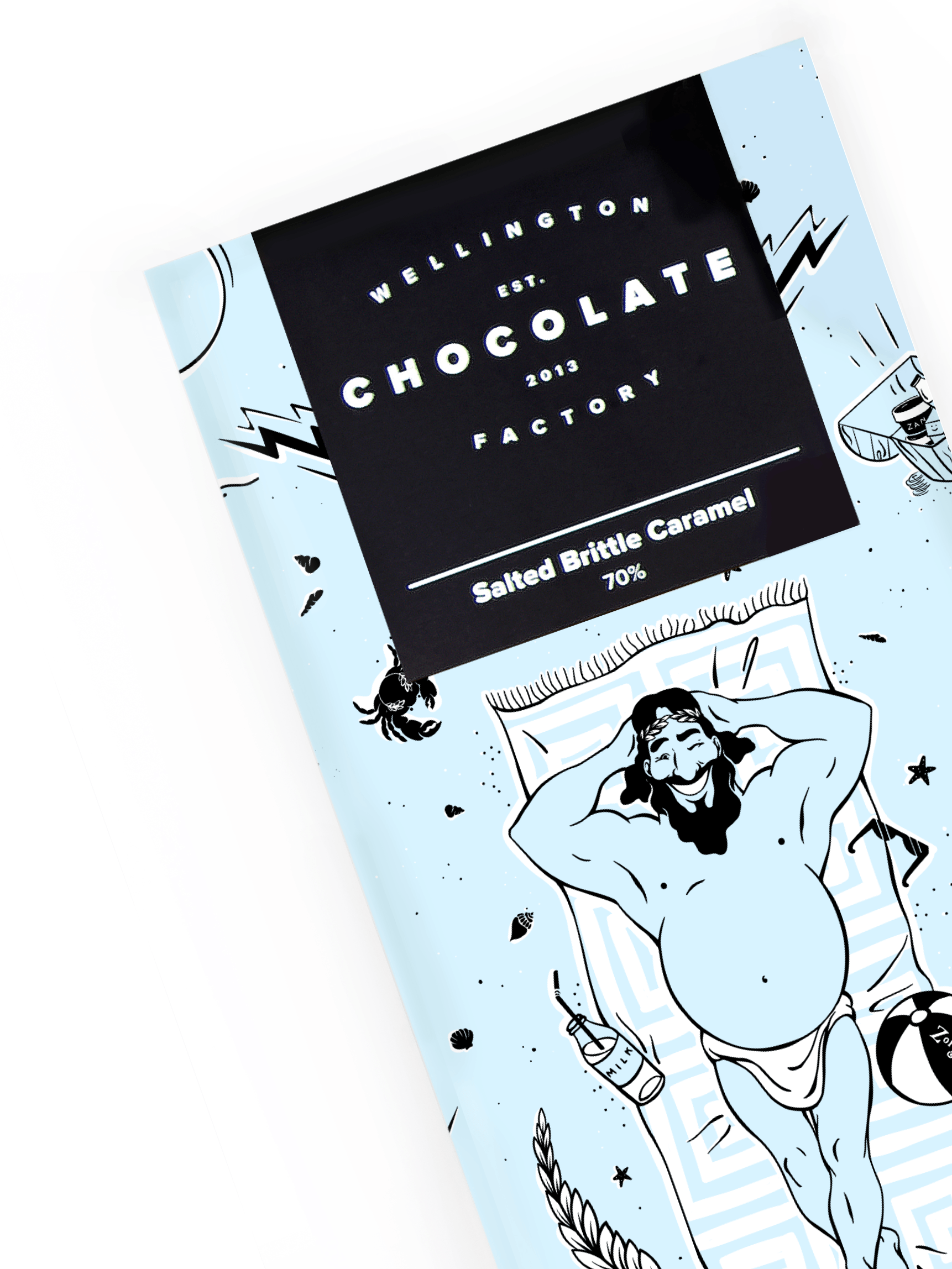 Wellington Chocolate Factory Illustration