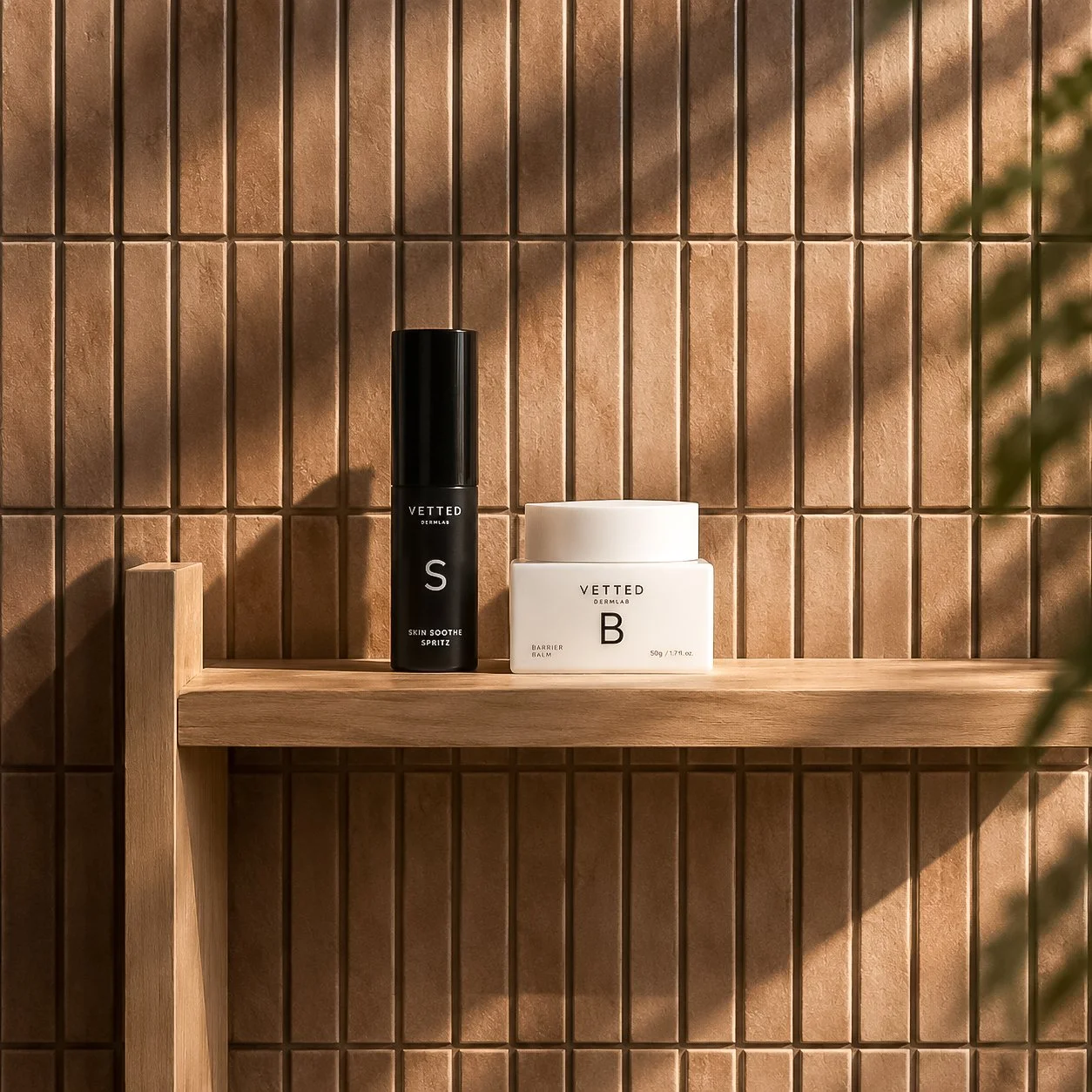 Minimal Skincare on a Sunlit Oak Shelf.jpg