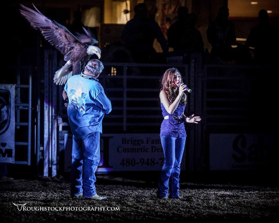 National Anthem for The Parada Del Sol Rodeo