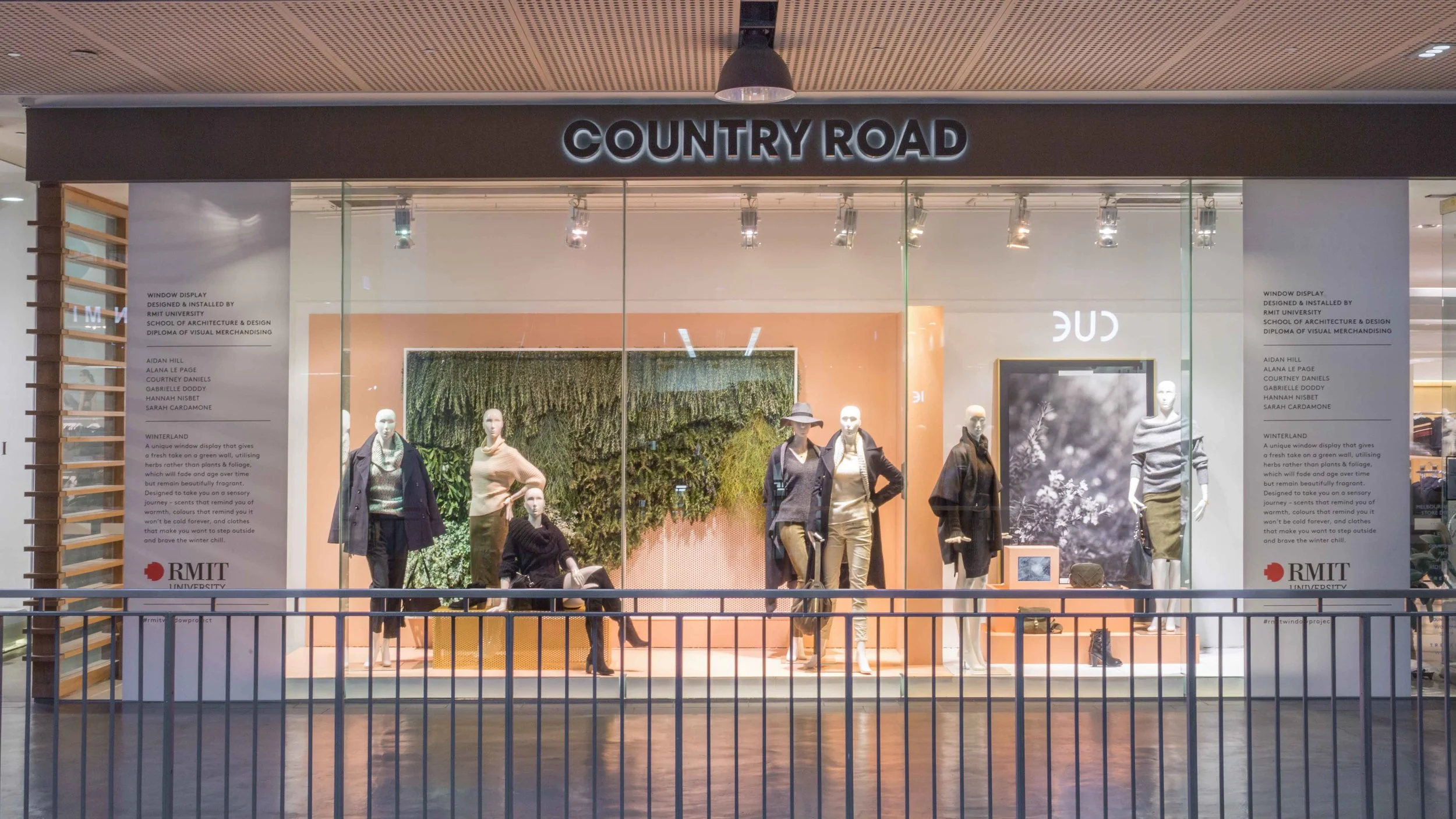 Country Road x RMIT Window Project. For more info click HERE