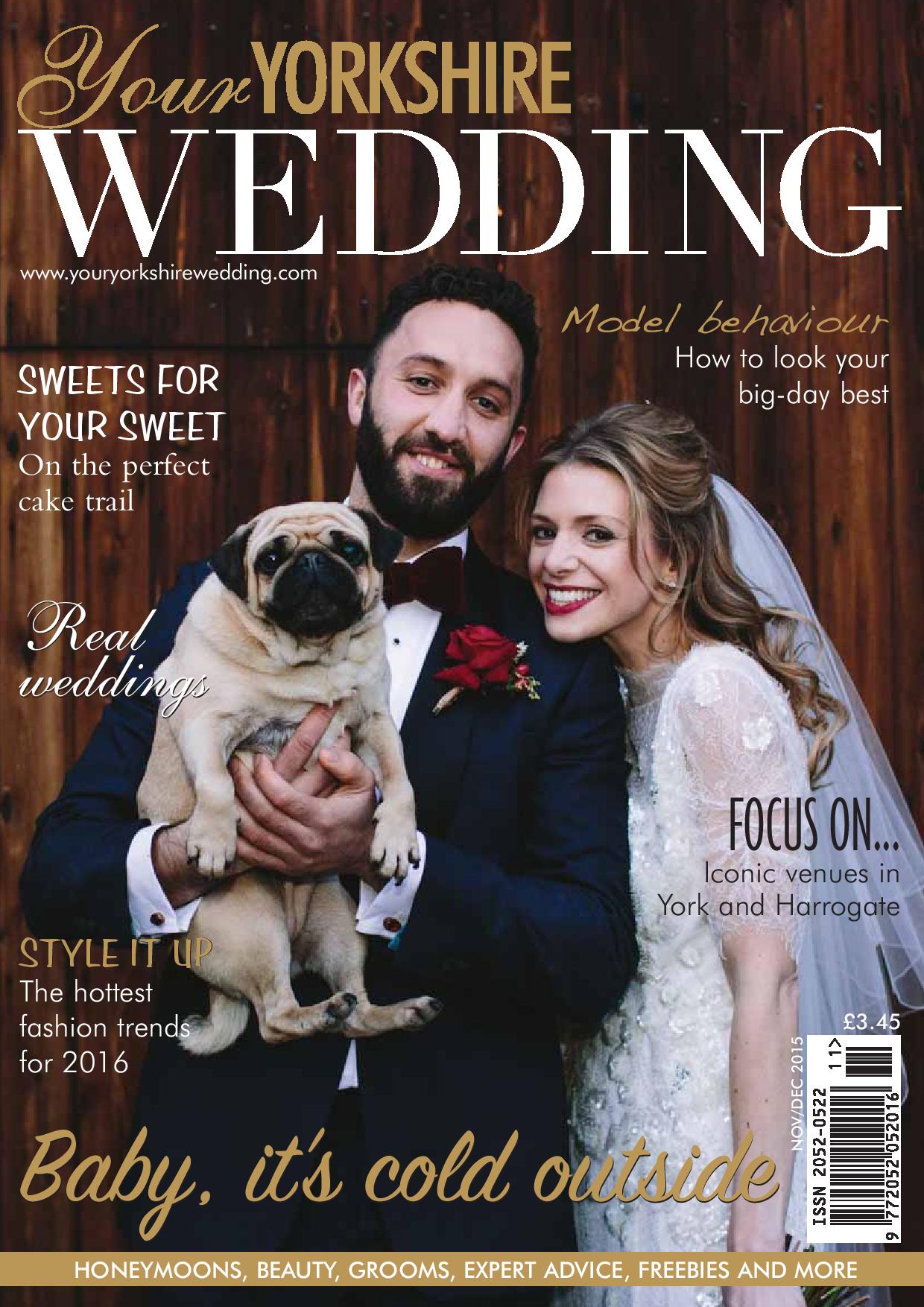 The Normans Weddings on the cover of Your Yorkshire Wedding magazine.jpg