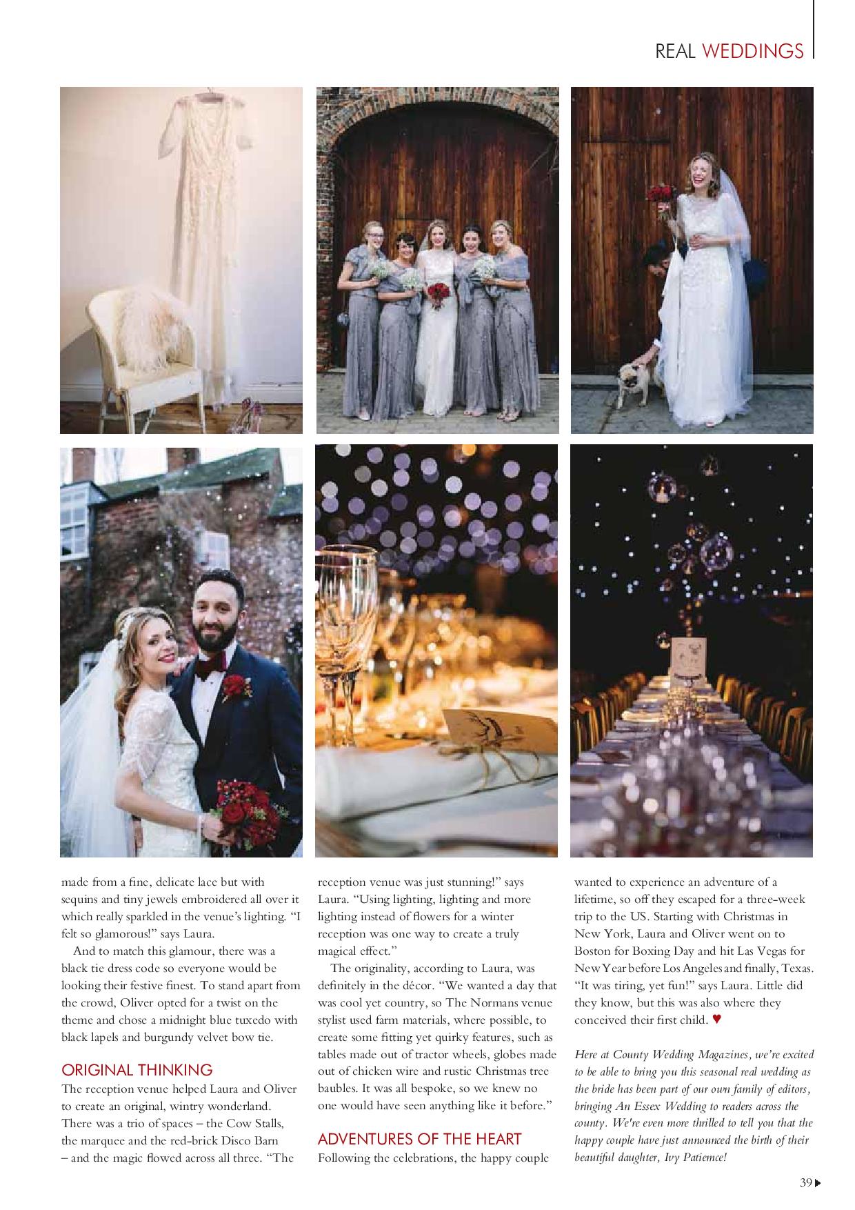 The Normans Weddings in Your Yorkshire Wedding magazine 4.jpg