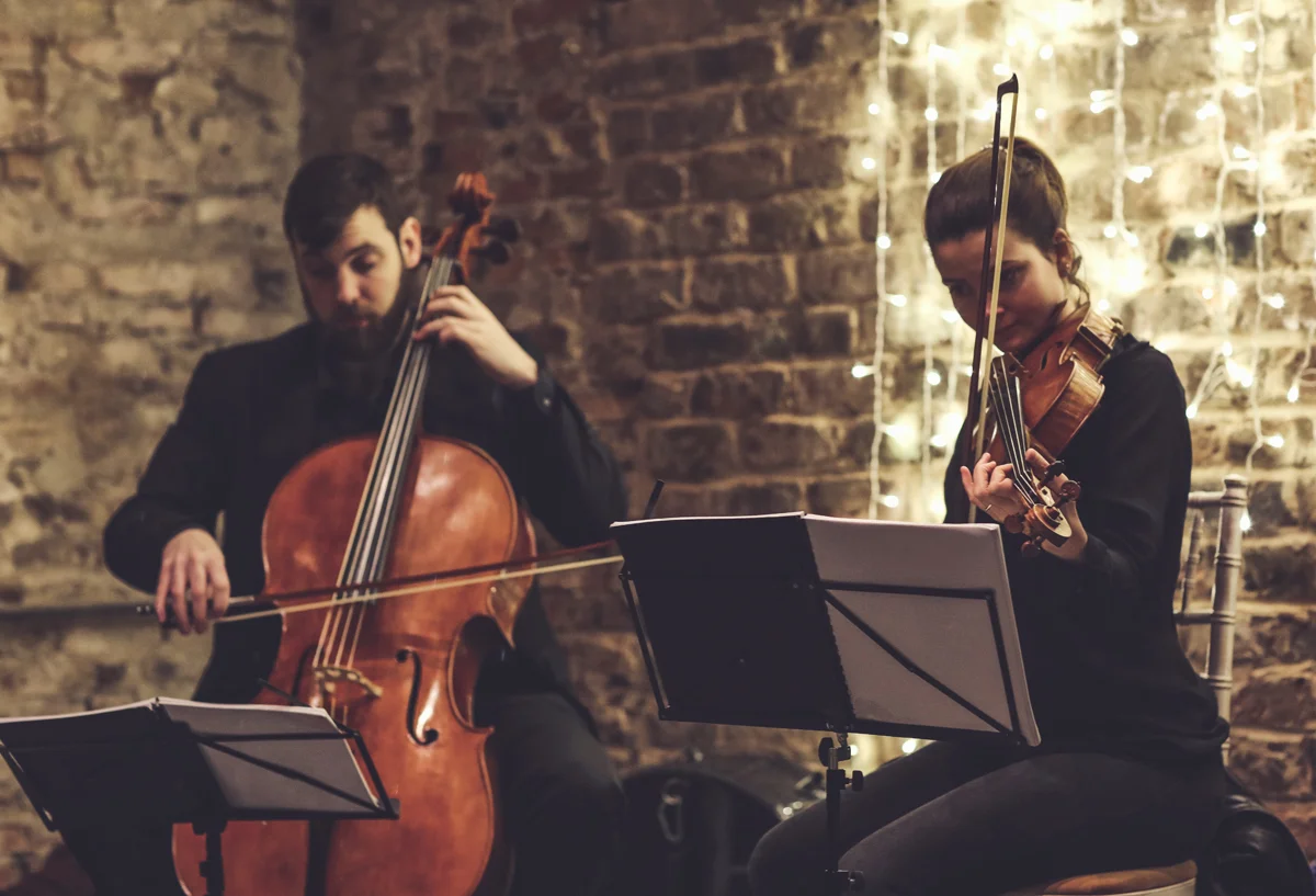 String quartet at The Normans wedding venue. Image by www.lumiere-photographic.com.jpg