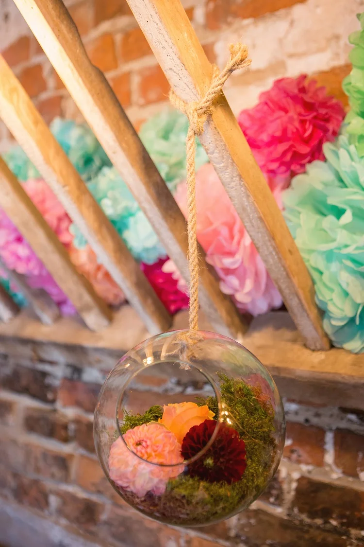 Pom Poms galore at The Normans Photo by www.oliviabrabbs.co.uk.jpg