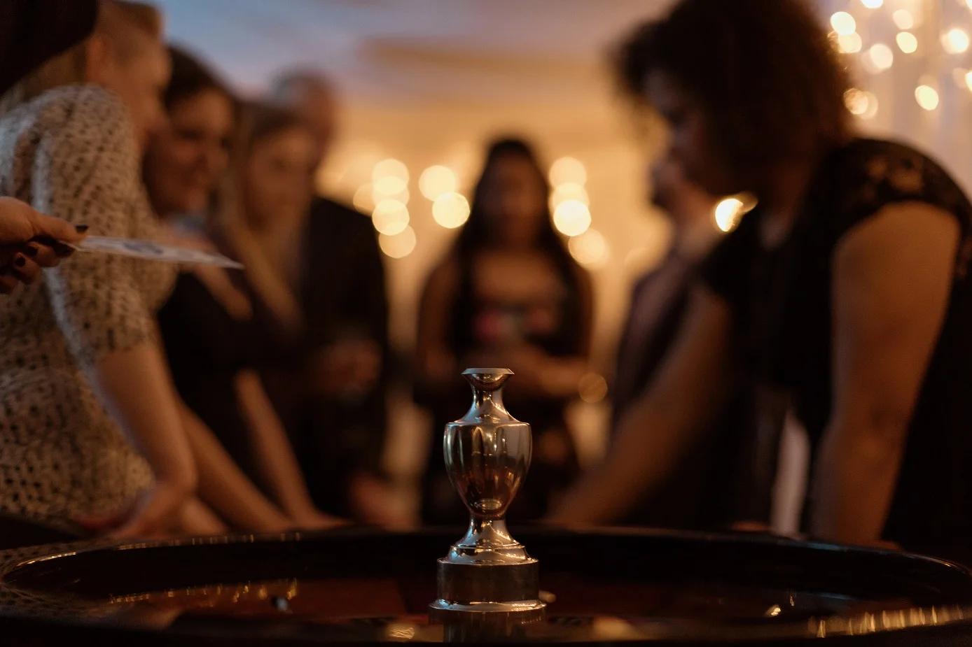 Casino Tables at The Normans Photo by Luke Bell