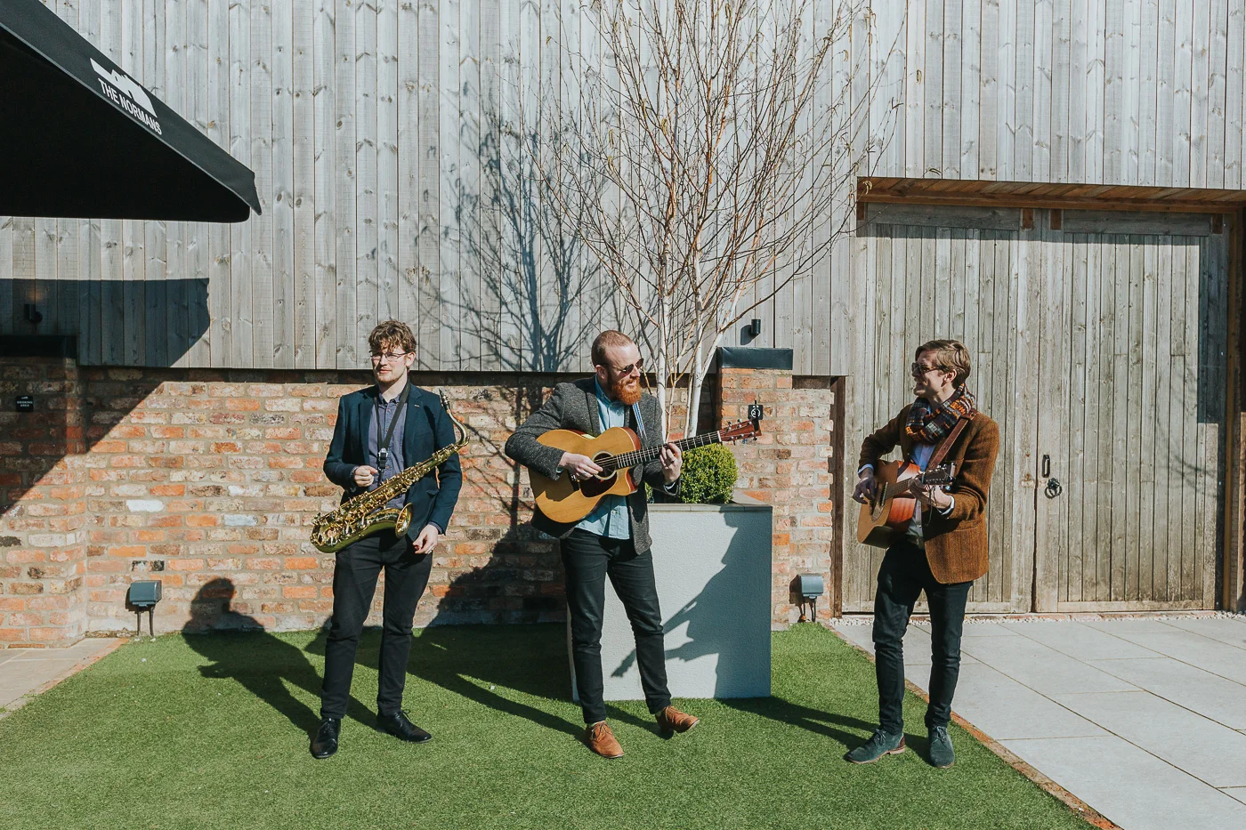 Music for the drinks reception was provided by the excellent Wandering Hands.jpg