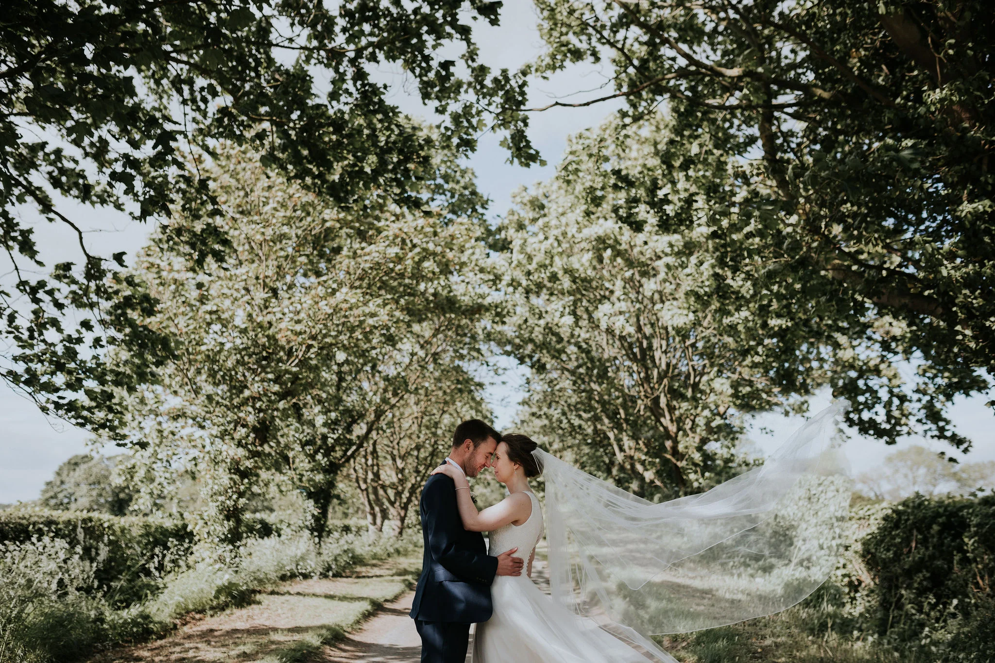 Katie and Rob, gone with the wind at The Normans.jpg