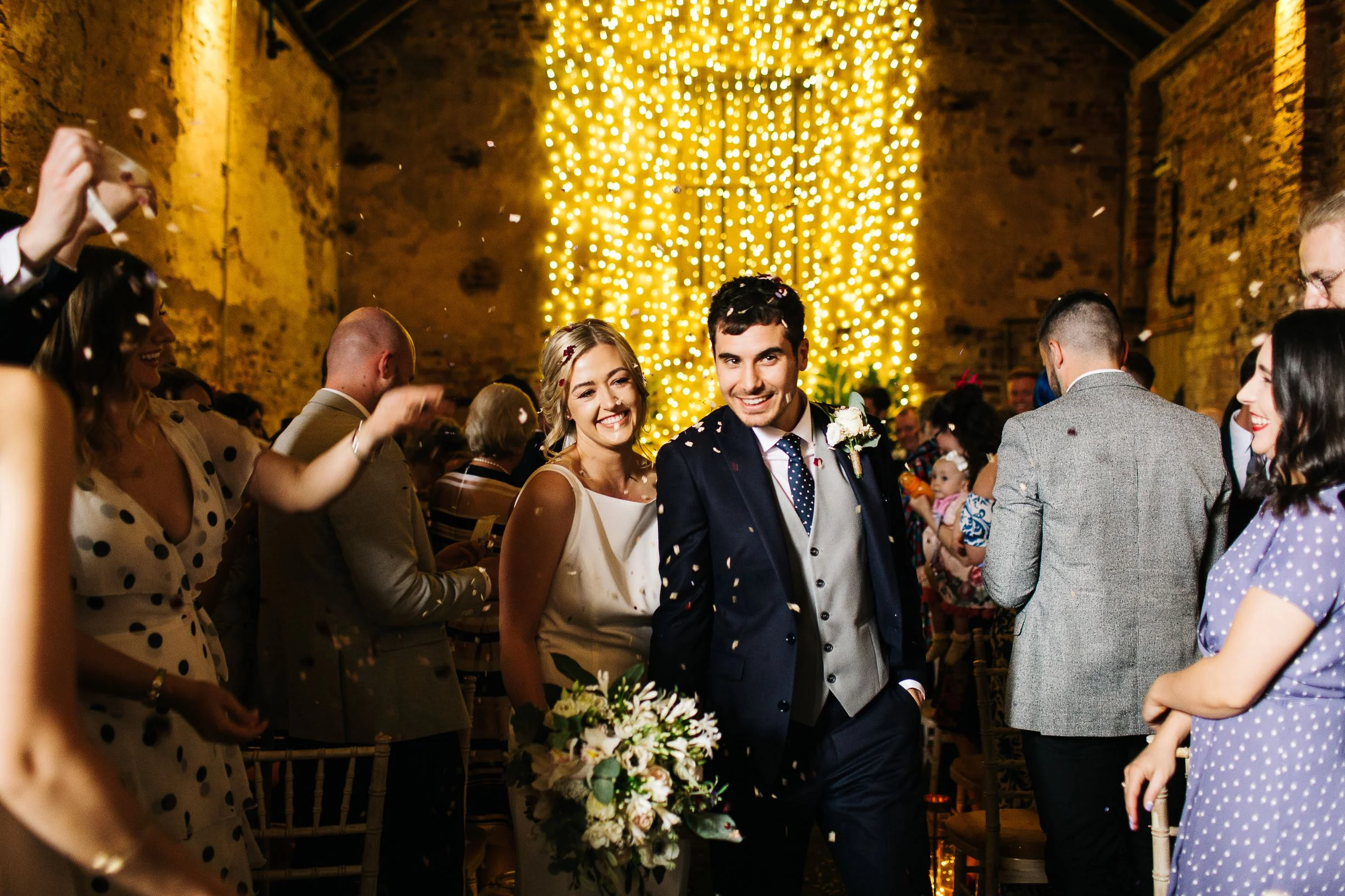 Lights, camera, confetti! Photo by pauljosephphotography.co.uk.jpg