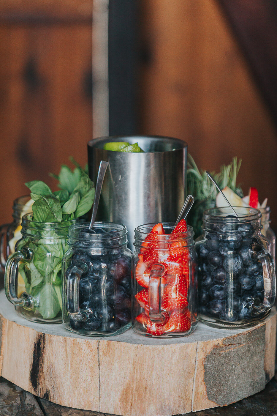 Fresh fruits for guests to 'pimp' their drink.jpg