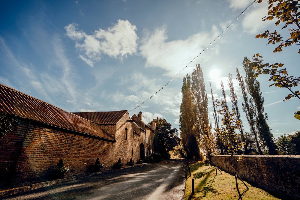 Outside The Normans wedding venue. Hamish Irvine Photographer.jpg