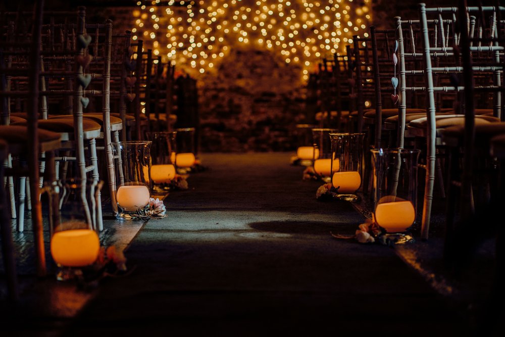 The Normans wedding venue aisle. Hamish Irvine Photographer.jpg