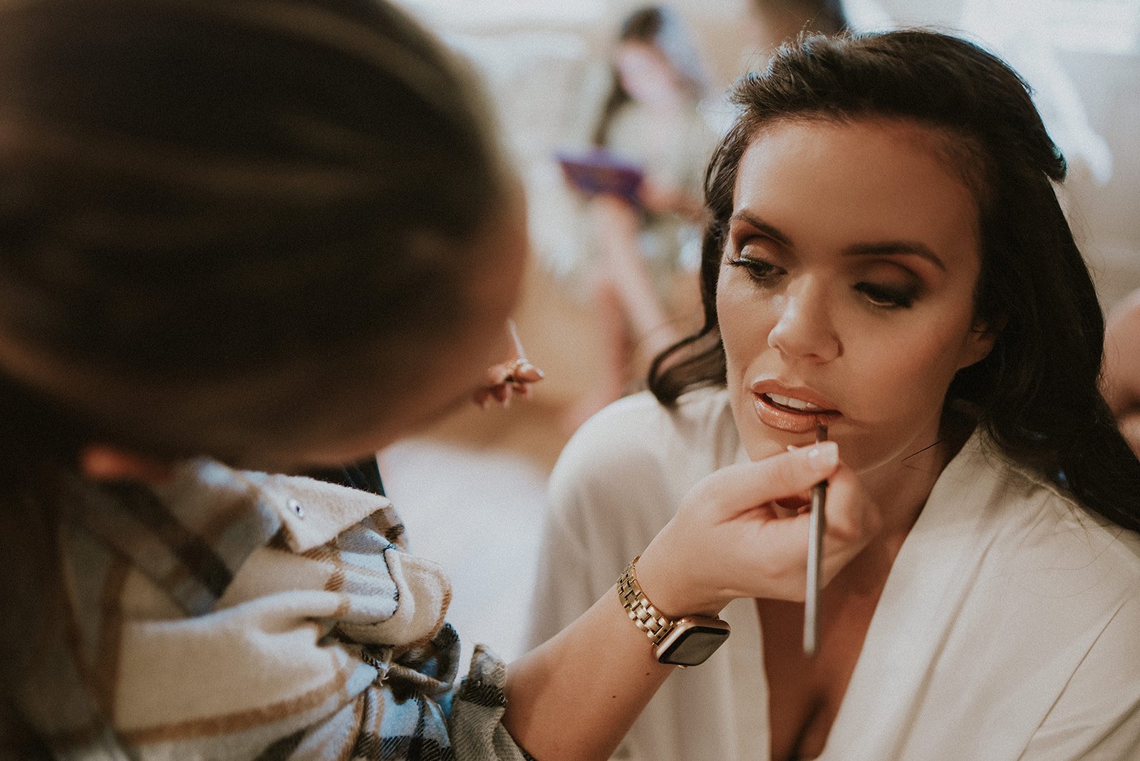 Hair and make up in The Normans Cottage. Shutter Go Click Photography (3).jpg