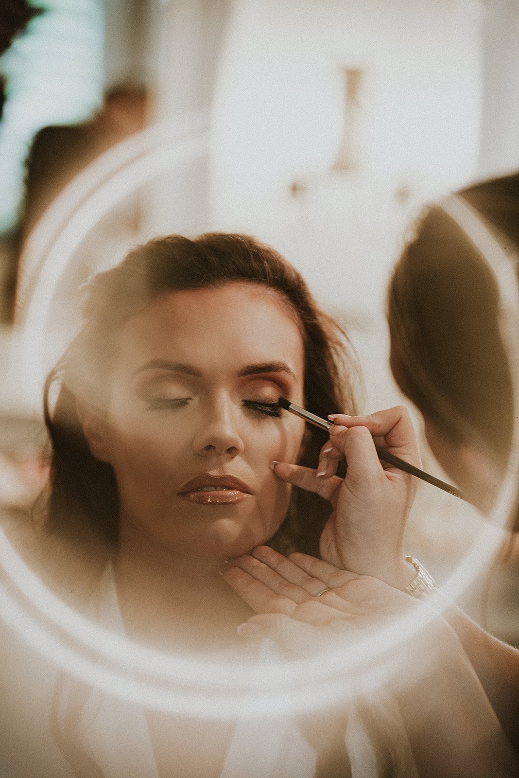 Hair and make up in The Normans Cottage. Shutter Go Click Photography (4).jpg