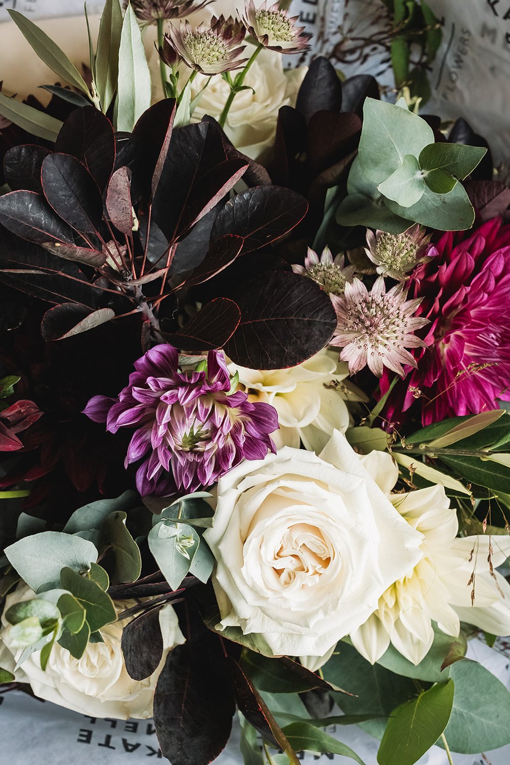 06_Bridal bouquet for an autumn wedding at The Normans wedding venue. Photo by Lumiere Photographic.jpg