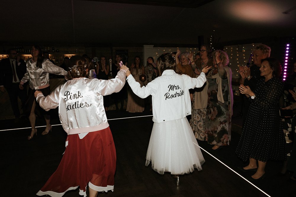 11a_Wedding guests on the dance floor at The Normans wedding venue. Photo by Monkeymole (5).jpg