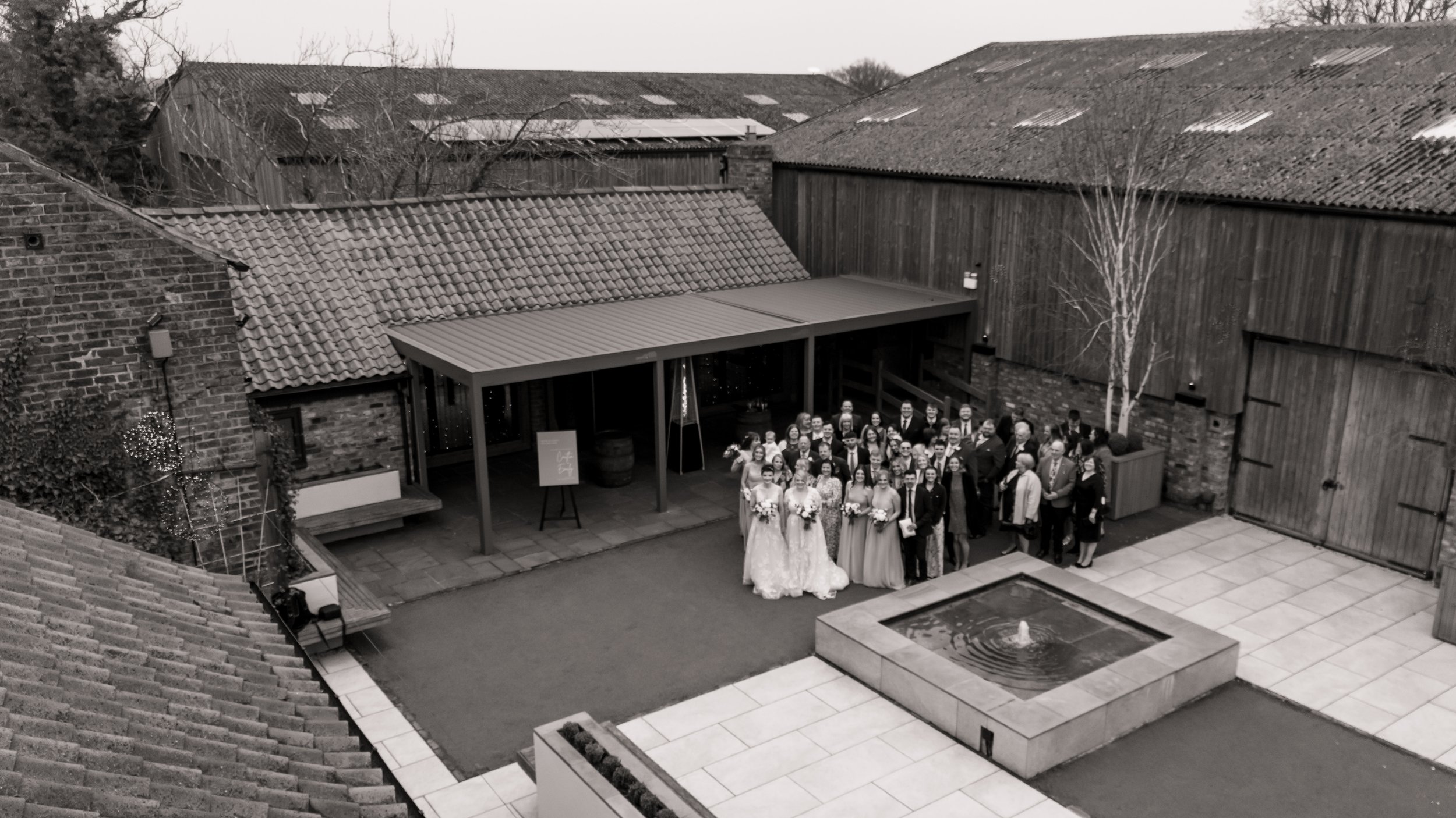 Courtyard at Normans wedding venue. Photo Robert Carter Photography.jpg