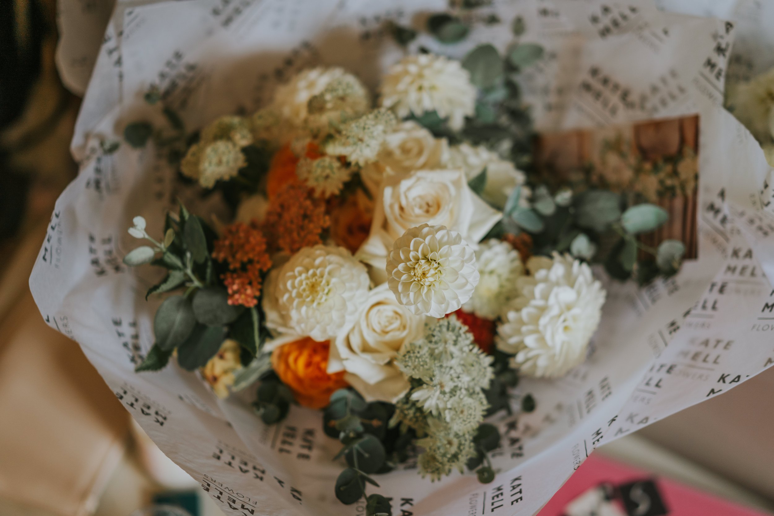 02_Bridal bouquet in The Normans Cottage. dotandscolly.co.uk.jpg