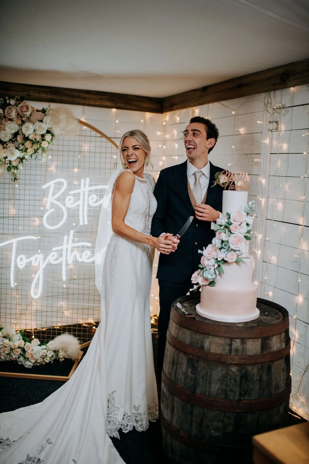 Alex and Josh get married at The Normans barn wedding venue in Yorkshire. Photo by Kazooieloki (15).jpg