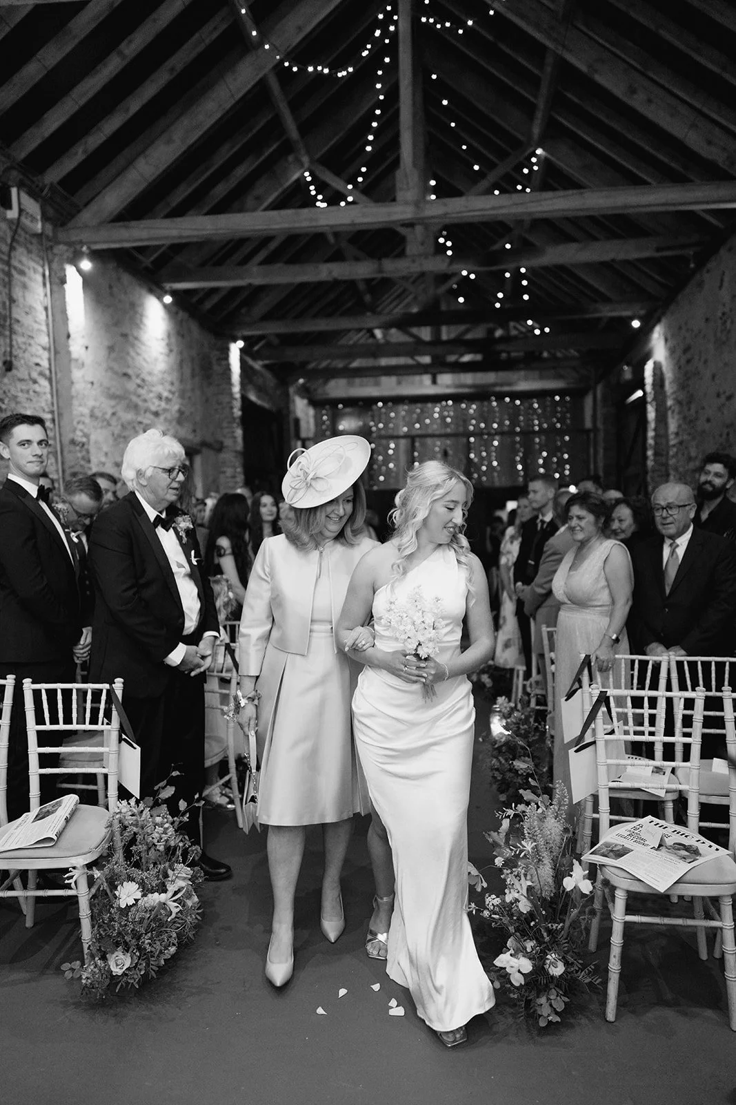 mother-of-bride-bridesmaid-aisle-black-white.jpg