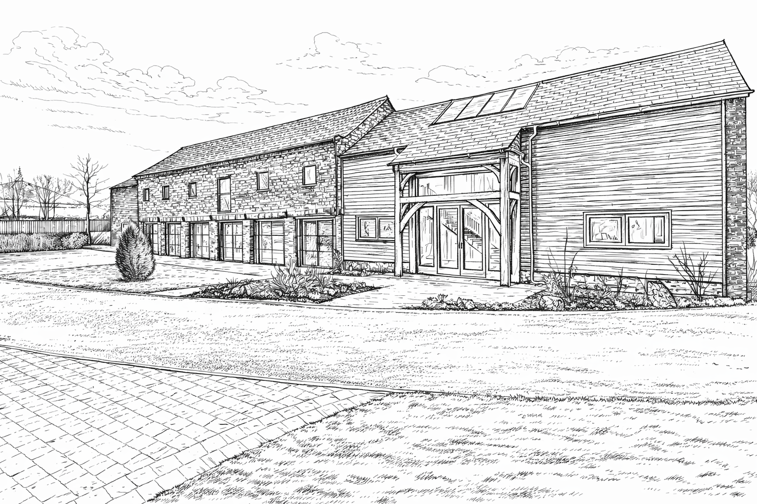 Dovecote Barn - nearby wedding accommodation to The Normans wedding venue