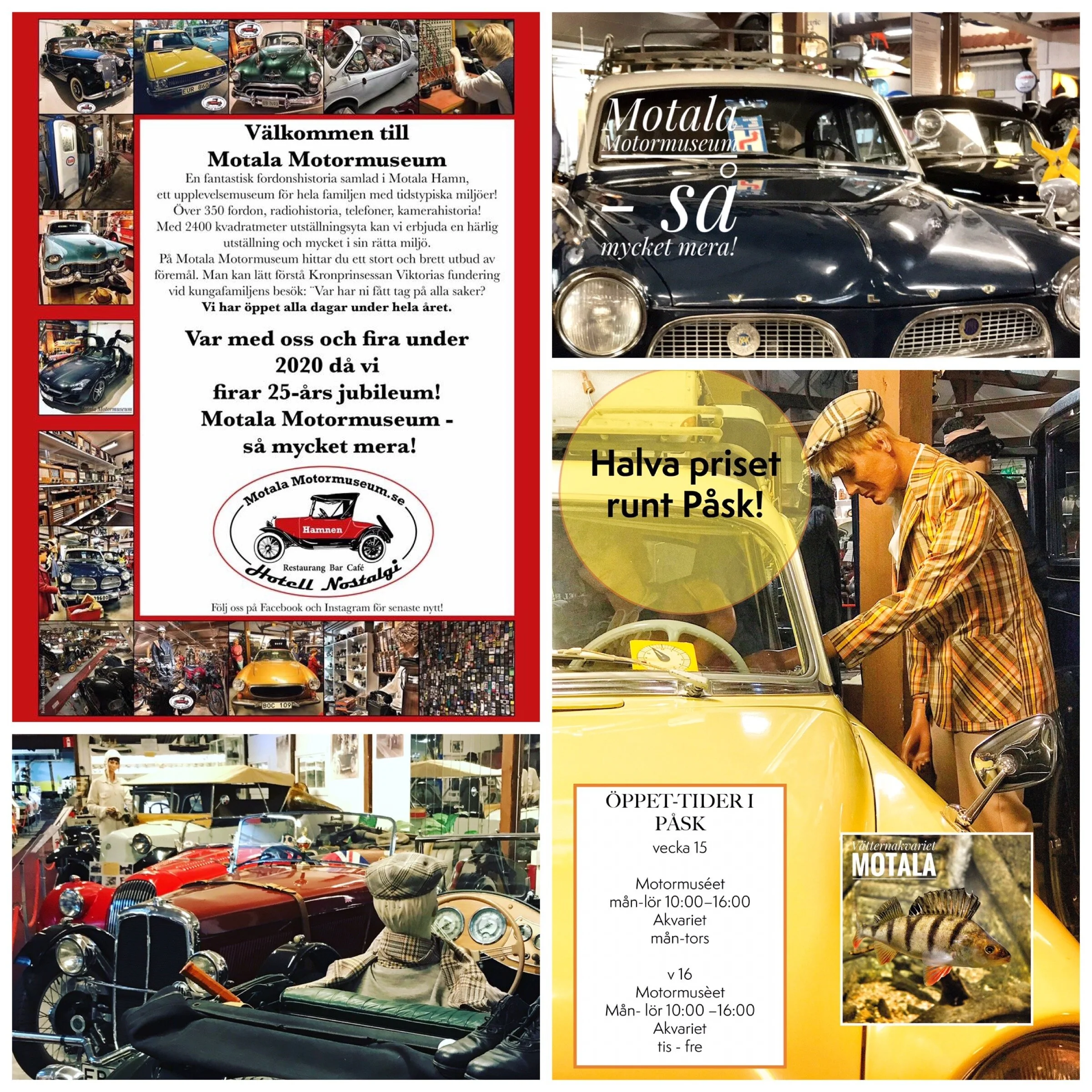 Digital Content Designer för Motala Motormuseum 