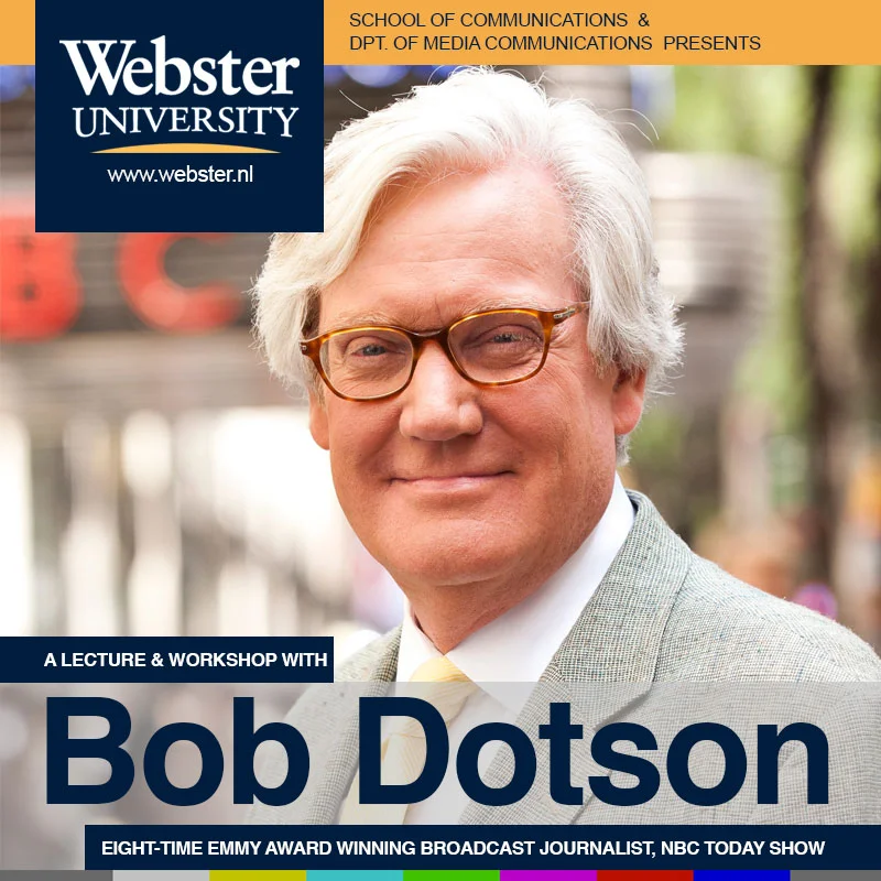 Bob Dotson (NBC Today Show) Visit 