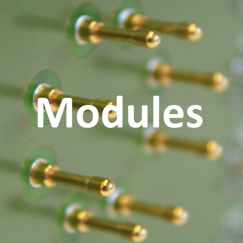 Modules  Spectrometer, Low Temperature, Stress-Test, ...