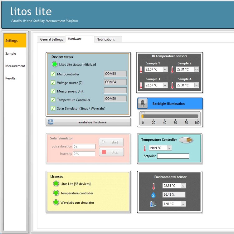Litos Lite Software - Hardware Manager