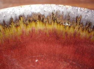 Glaze Detail - Copper Red