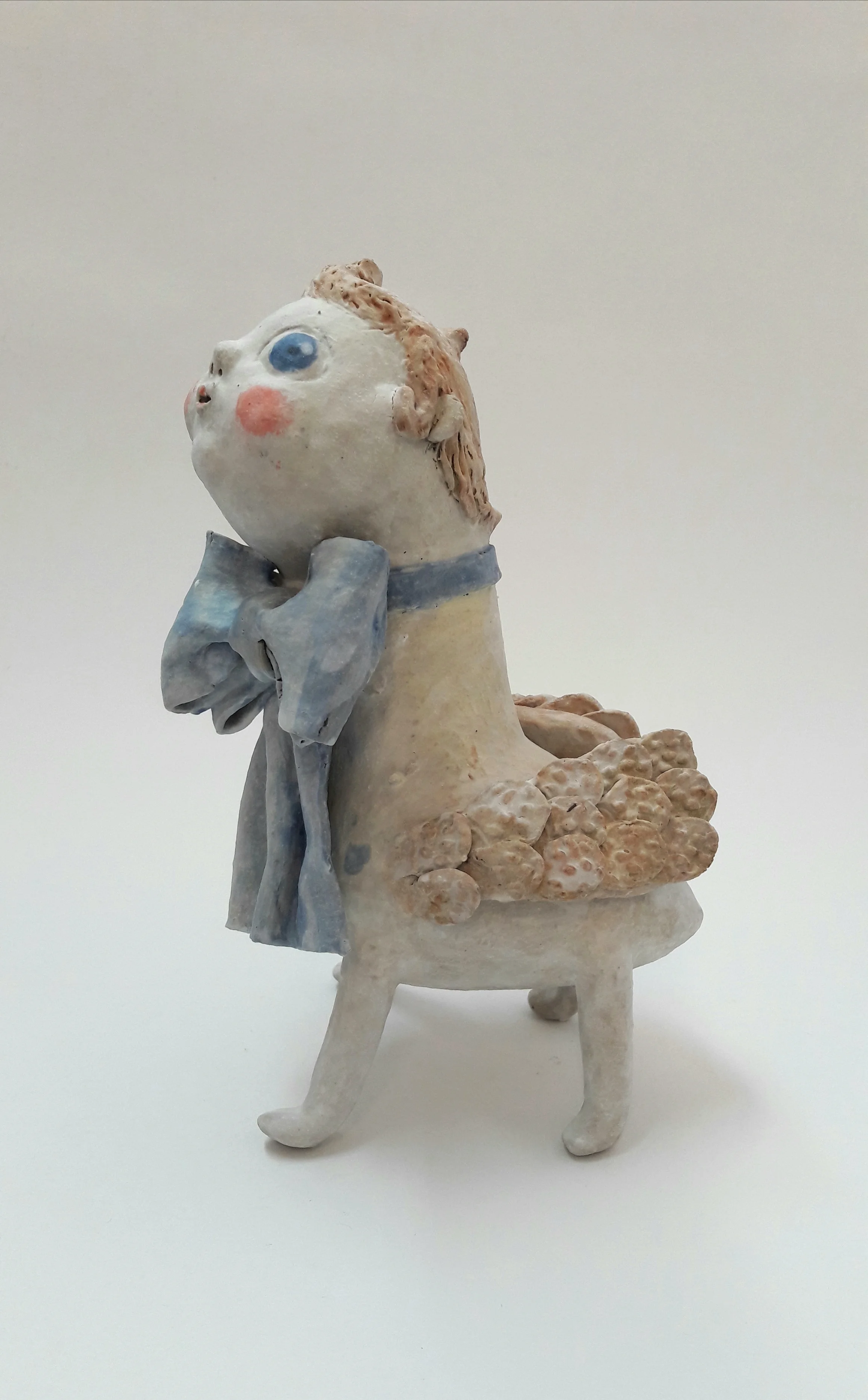 Boy with Blue Bow