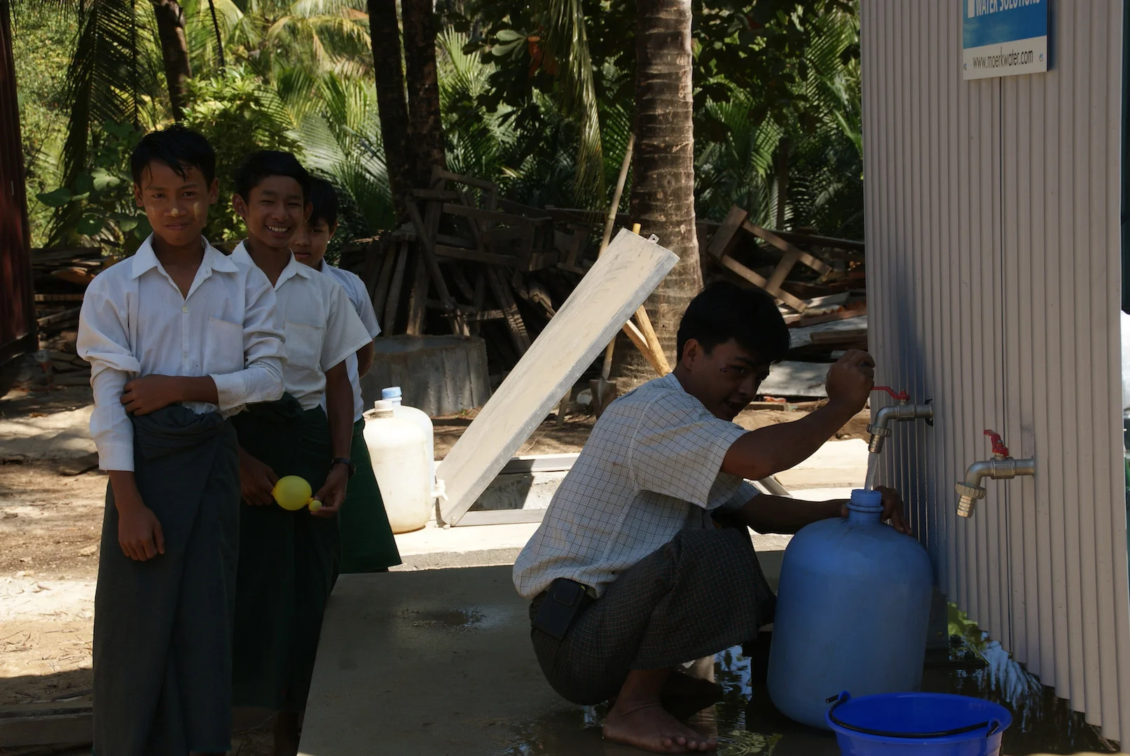 Copy of Copy of Copy of Moerk brings fresh water to Myanmar