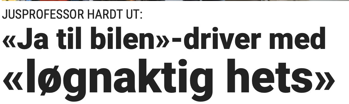 Dagbladets forside. Hverken avis eller kilde klarer å legge frem dokumentasjon på denne grove påstanden, fordi påstanden er “fake news”.