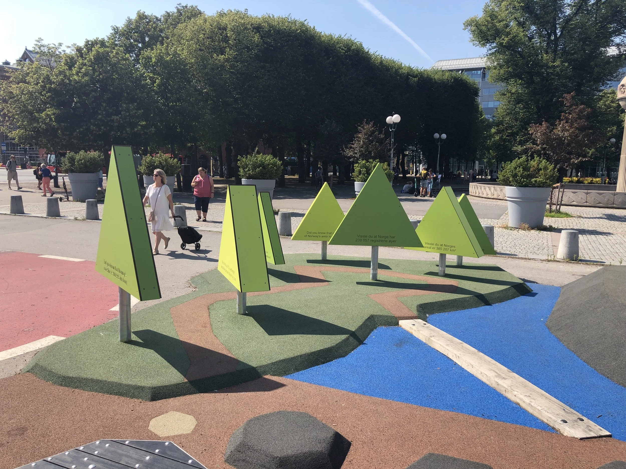 Park byen hekte