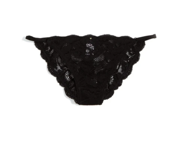 Black Adjustable Lace Bikini