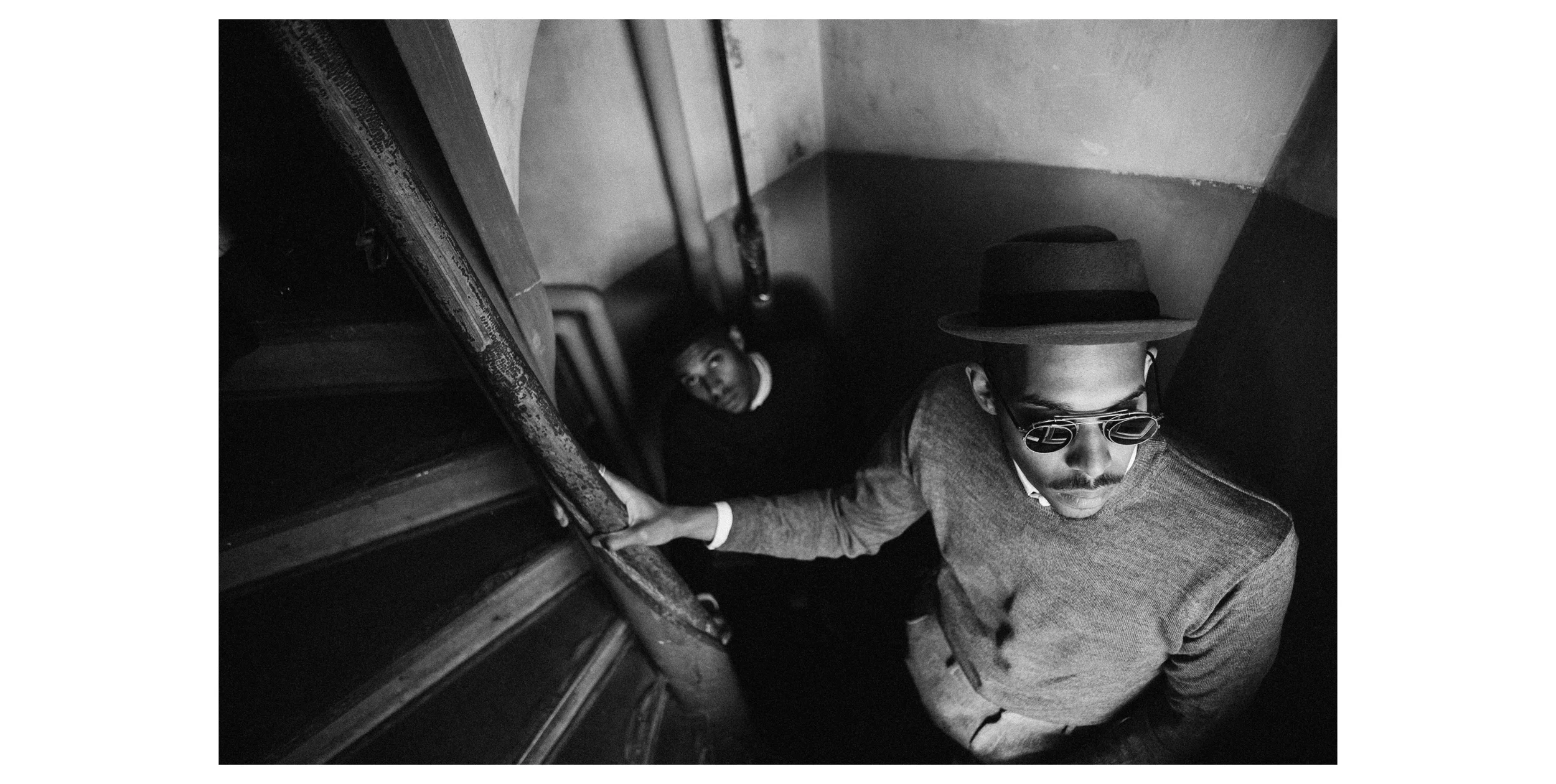 Sam n Noel Stairs.jpg