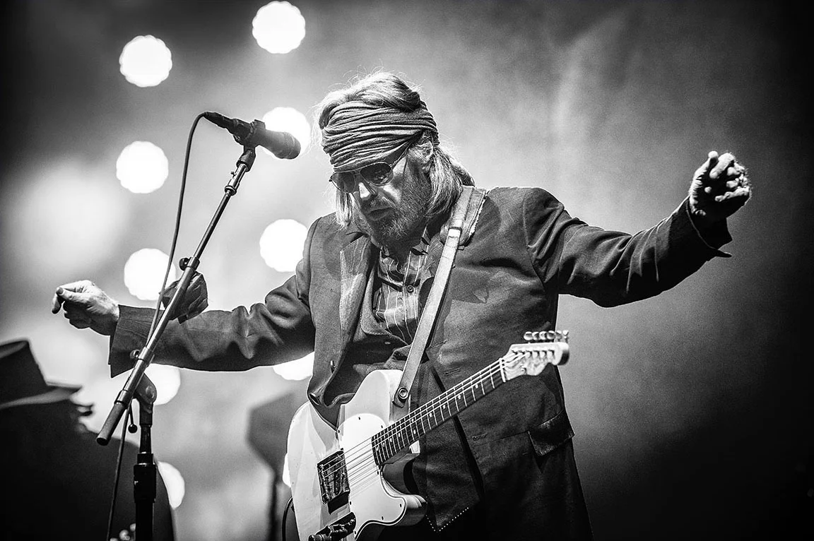 Tom Petty captured by Jérôme Brunet