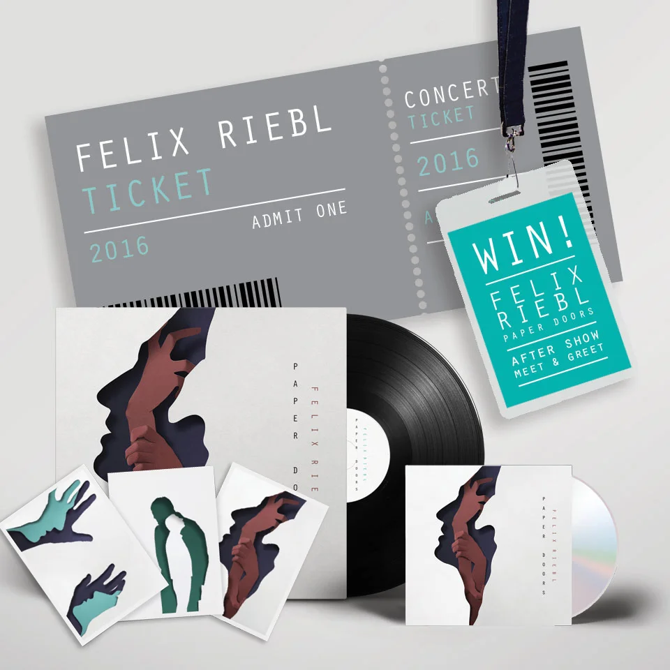 Sign-up now and you could win one of the 5 Special bundles we are offering. Each bundle includes: A double pass to the Paper Doors Album Show for each venues + The new album 'Paper Doors' CD SIGNED by Felix, + 3 free postcards featuring Eiko Ojala's world renowned illustrations + An after-show meet and greet with Felix and his band Competition closes on the Sun 28th of August 2016, winners will be announced on Mond 29th of August 2016