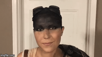 @aannggeellll as Furiosa from MadMax Fury Road.