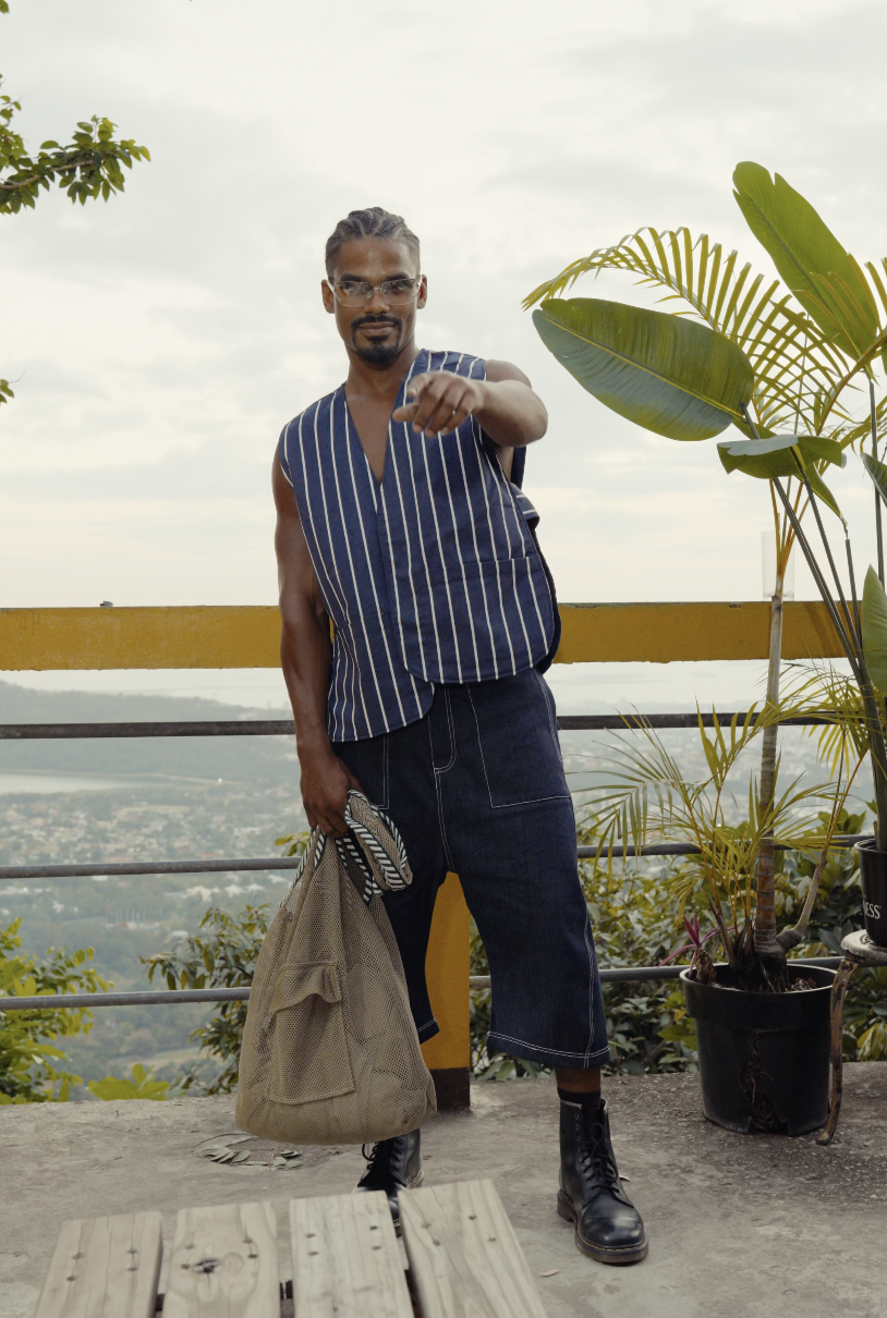 SITE-MAN SHORT — DENIM