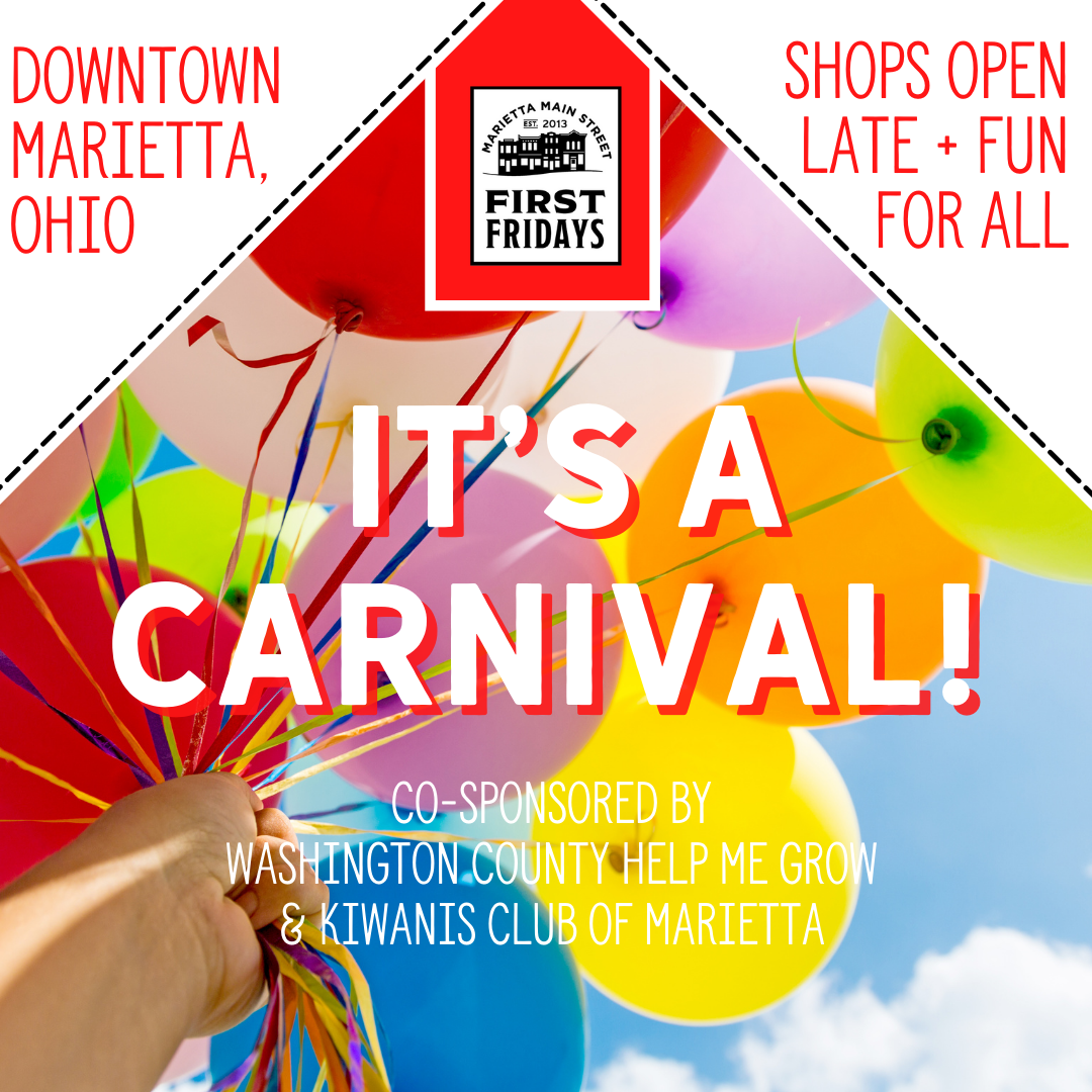 It's A Carnival for May First Friday! — Marietta Main Street