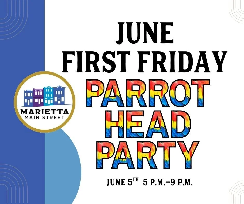 June First Friday: Parrot Head Party