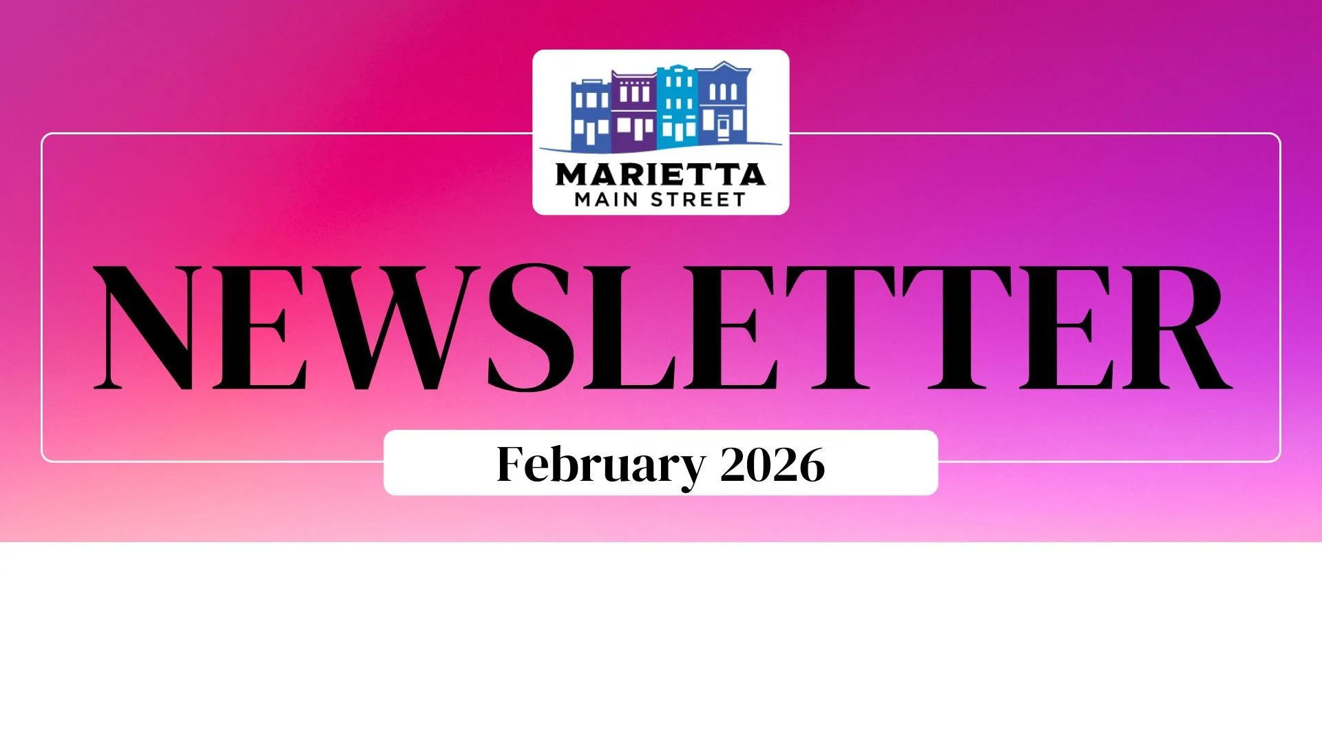 Sign up for our Monthly Newsletter