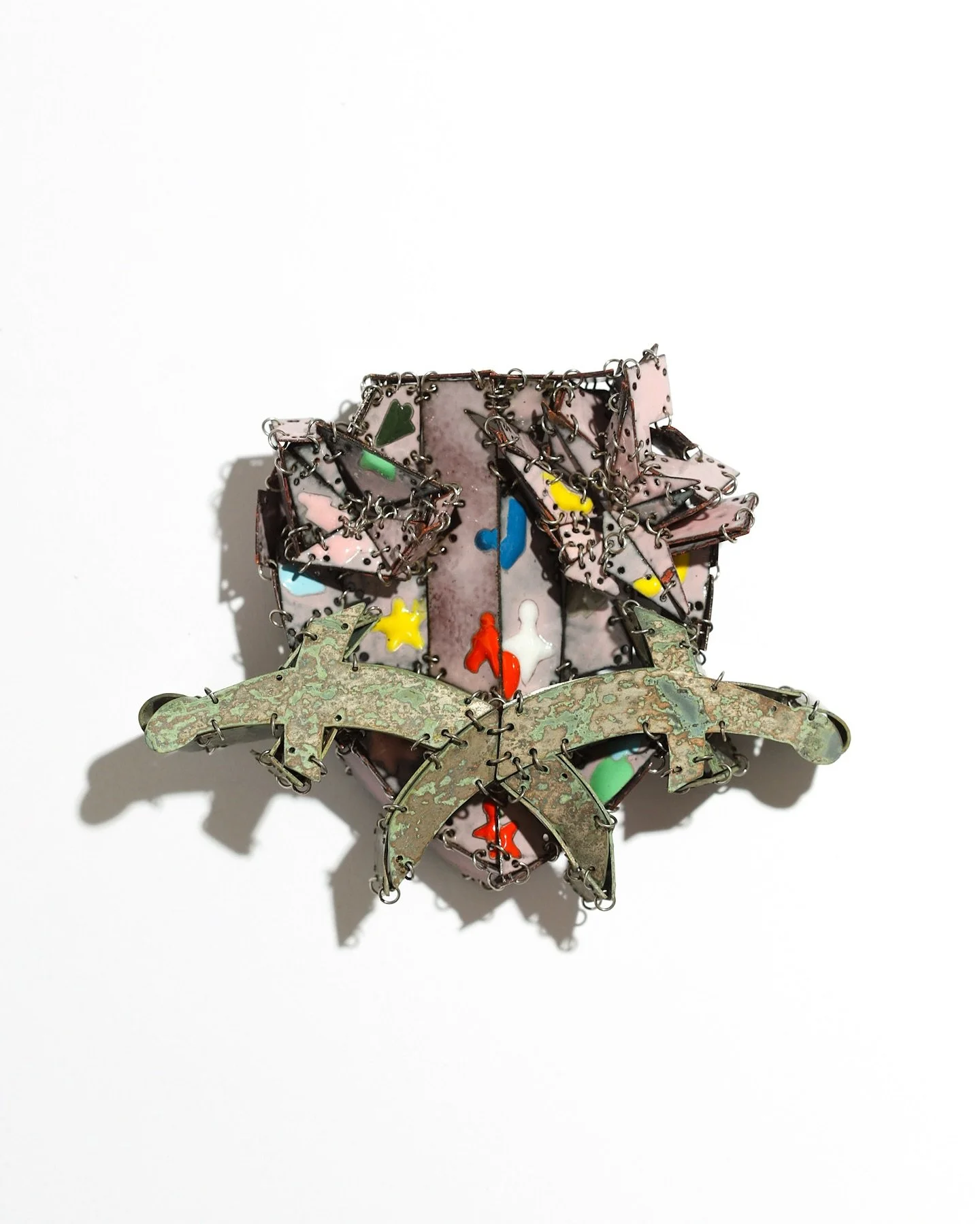 Why so sad?!

If you&rsquo;re in ny today and tomorrow check out @ornamentum_gallery pop up show during @nycjewelryweek featuring this new brooch as well as several exquisite jewels from their artist roster! 

Foulmouth, brooch, 2025, Enamel, copper,