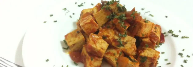 Dadolata di Tofu piccante