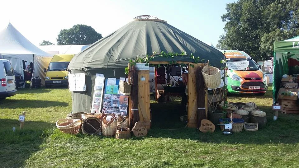 hire a yurt to showcase your products