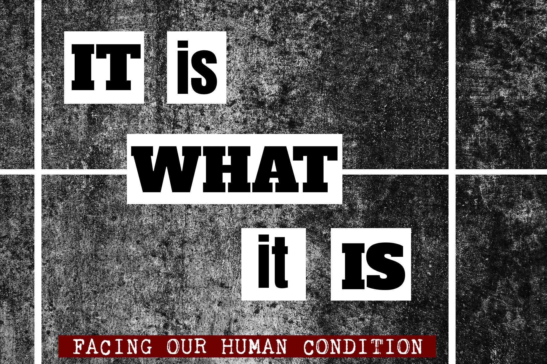 It Is What It Is: God Declares